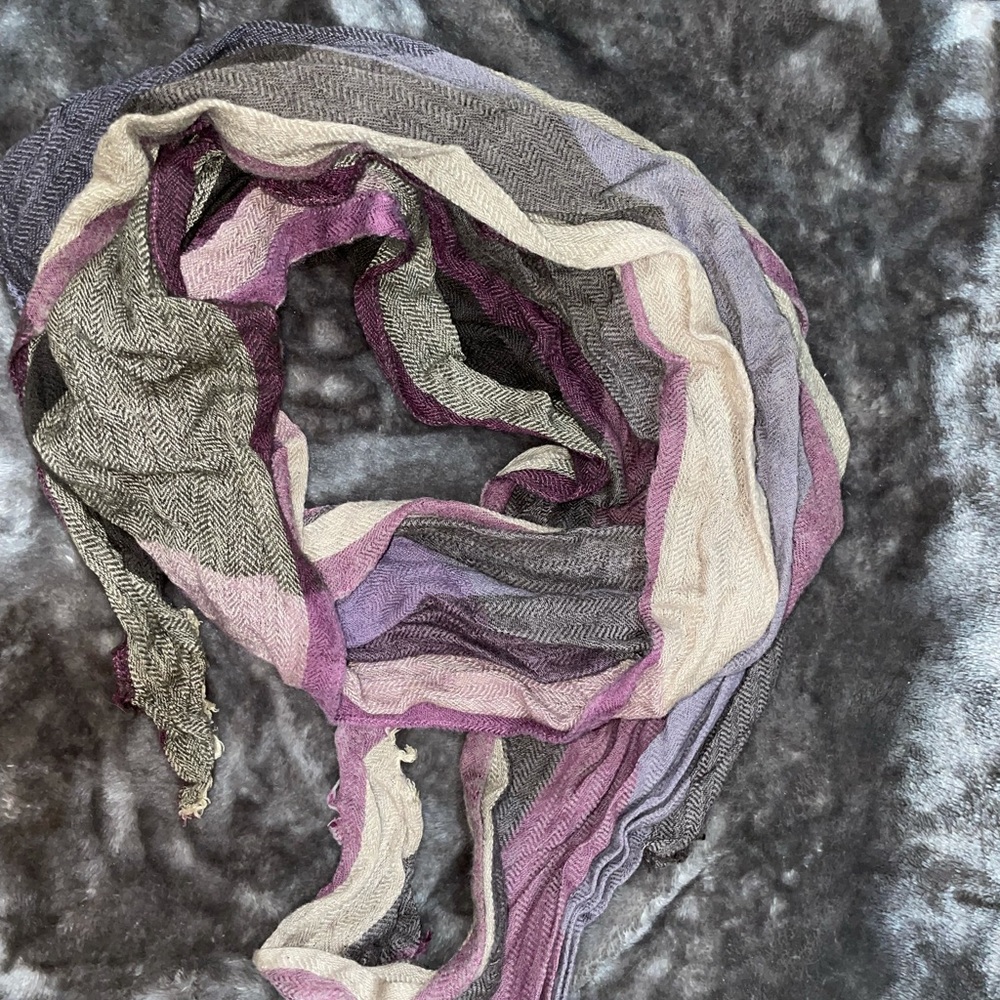 Dark colored scarf